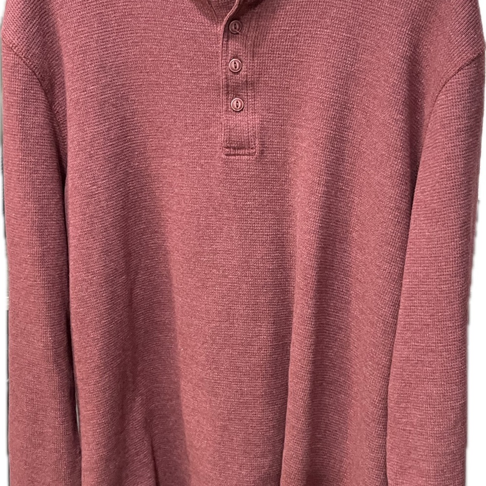 Weatherproof Vintage Henley in Burgundy